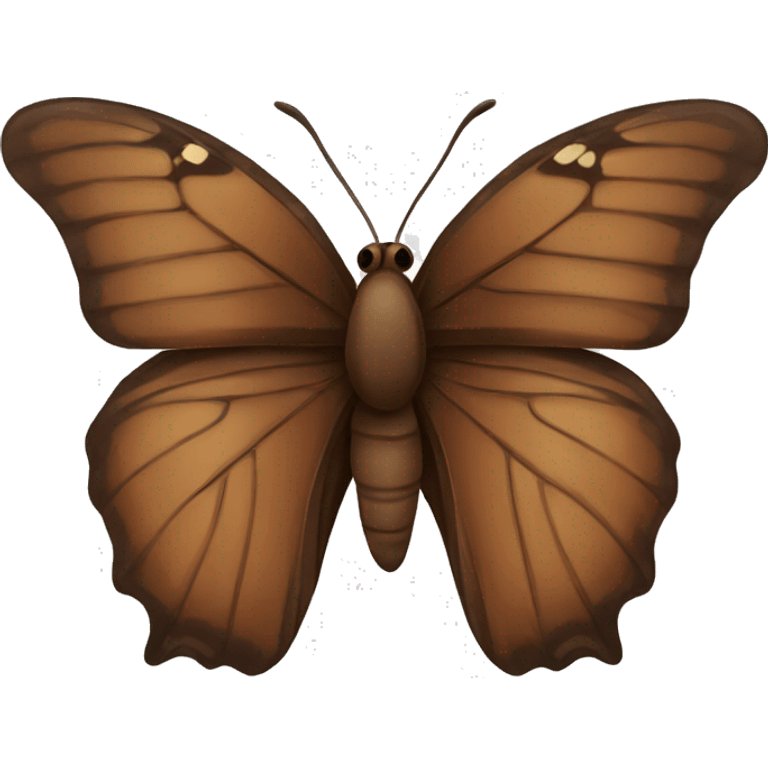 Brown butterfly  emoji