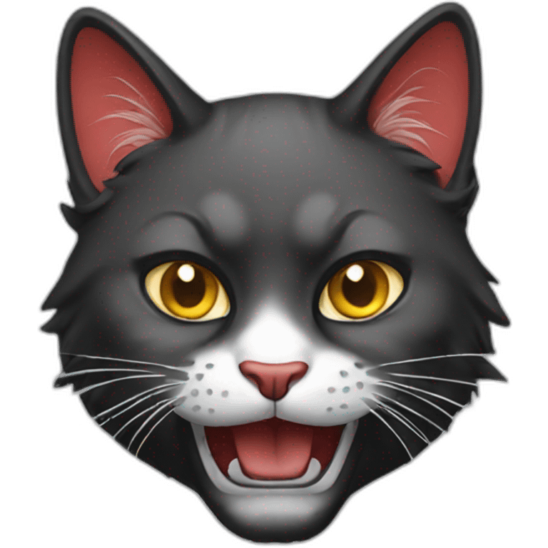 Hell cat emoji