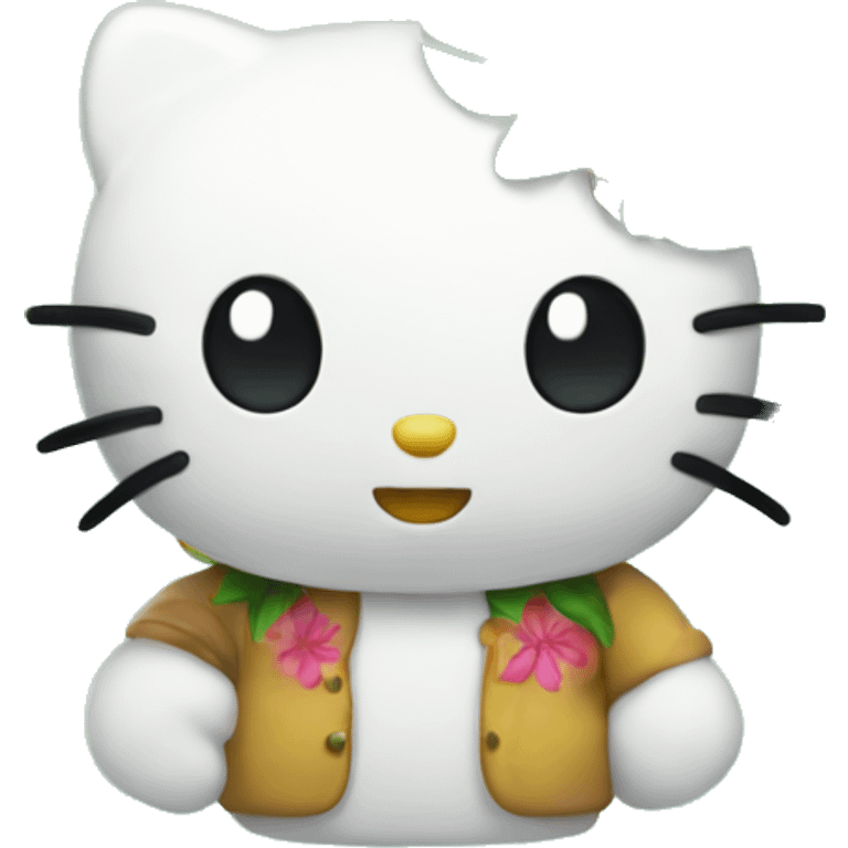 tropical hello-kitty emoji   emoji