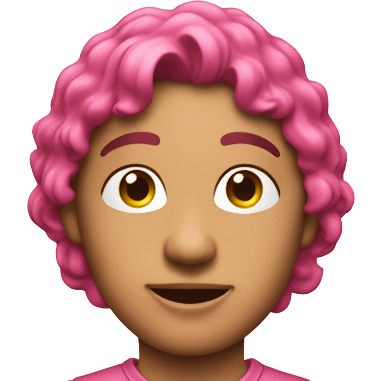 A pink dvd emoji