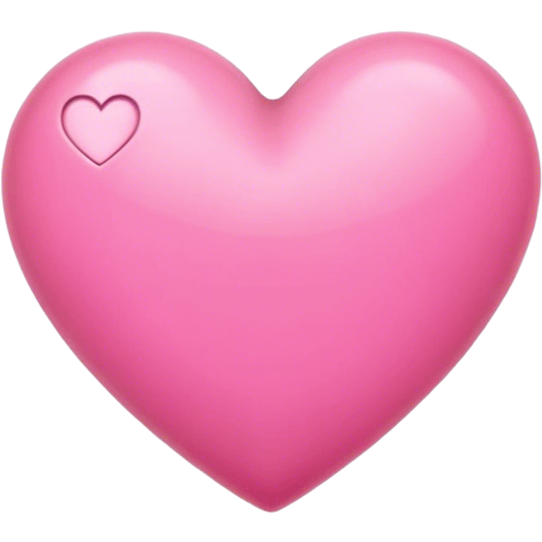 Pink heart emoji