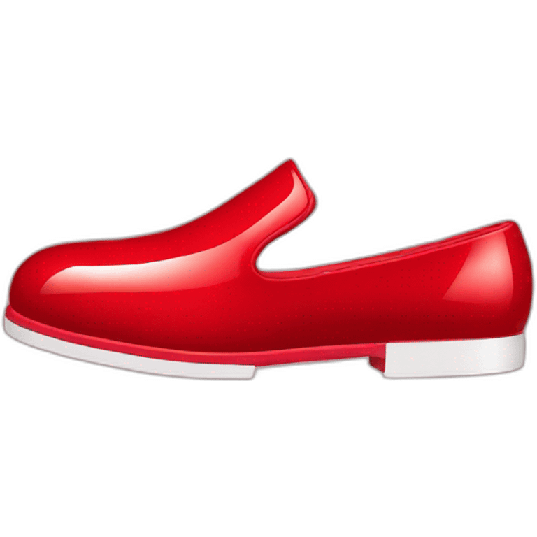 Red Louboutin glossy emoji