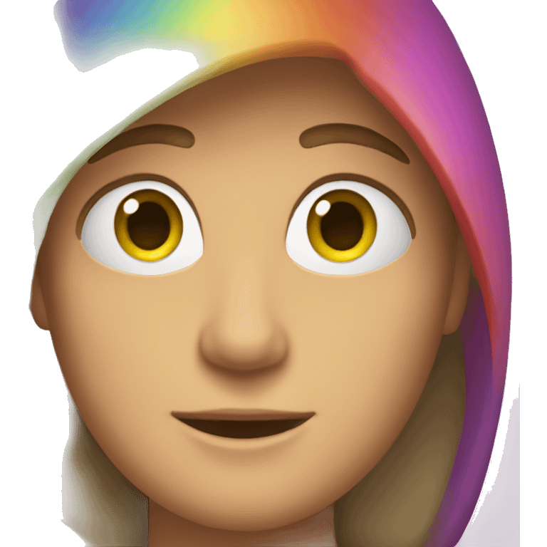 rainbow flick emoji