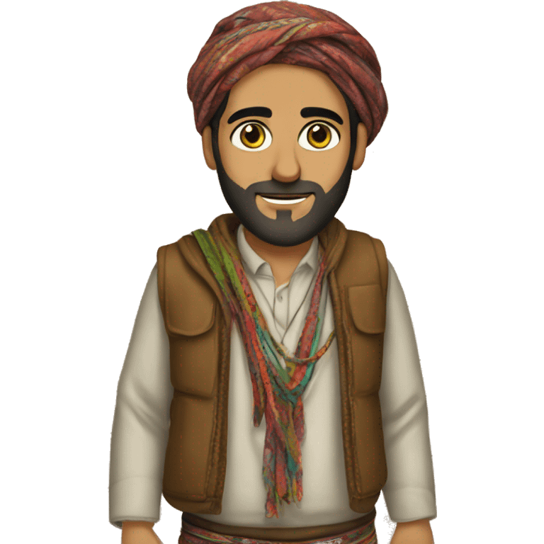 Kurdish clothes emoji