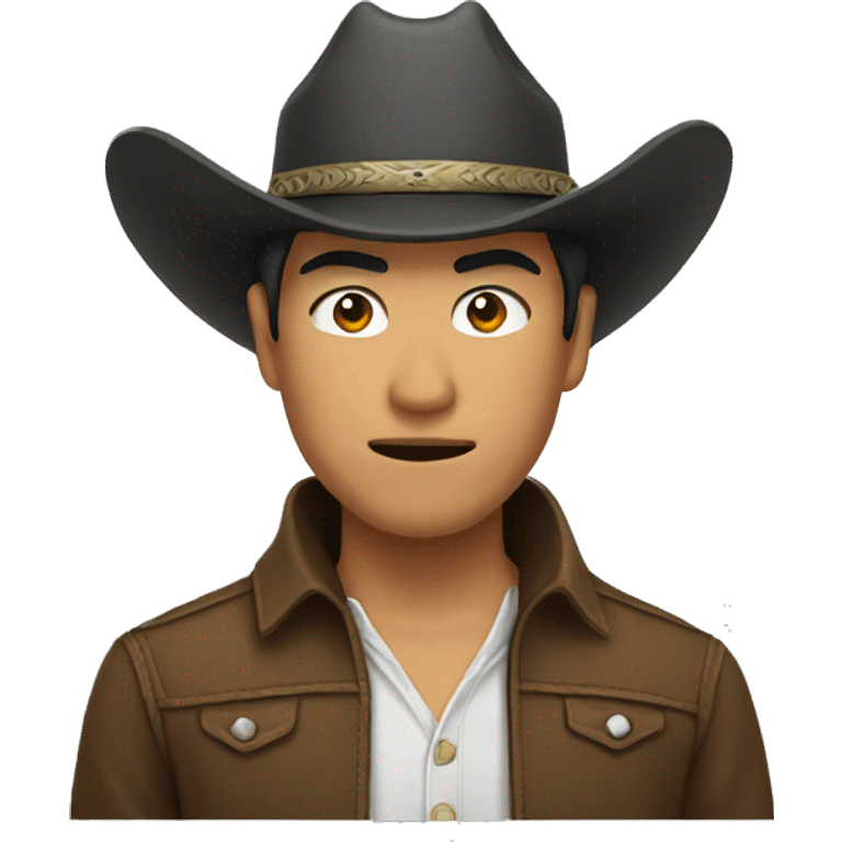 asian cowboy emoji