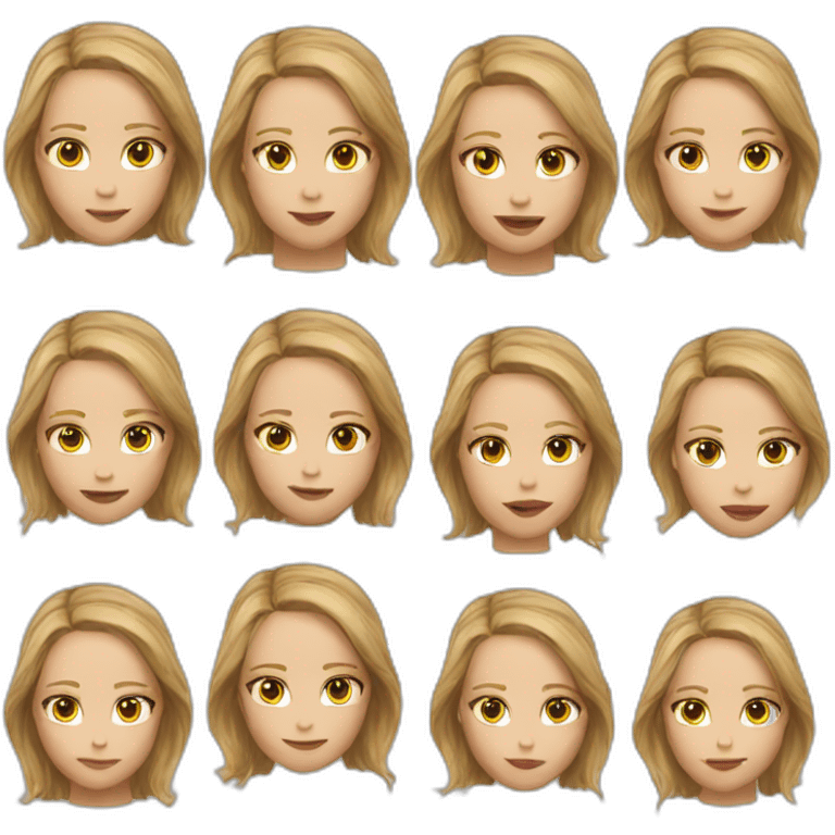 Jennifer Lawrence dont look up emoji