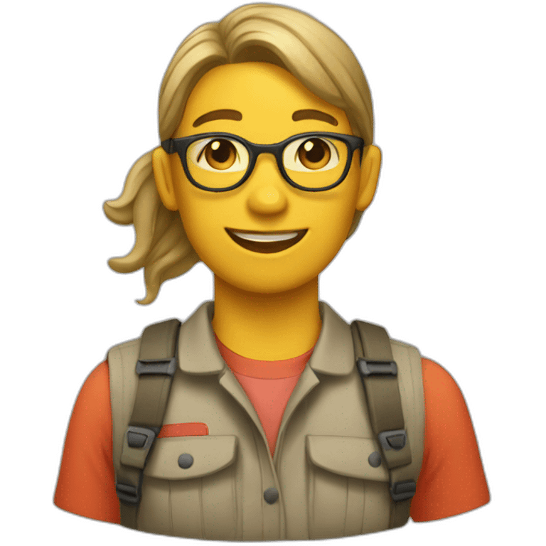 Camp counsellor emoji