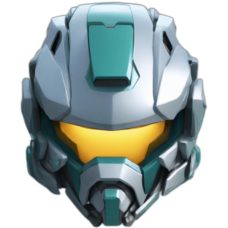 mecha storm helmet emoji