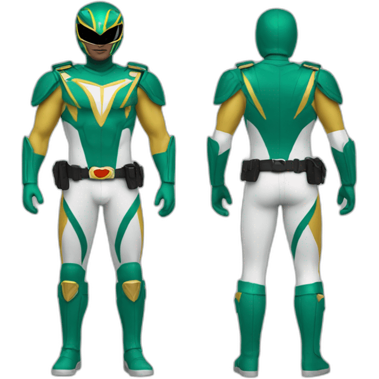 police power ranger full body emoji