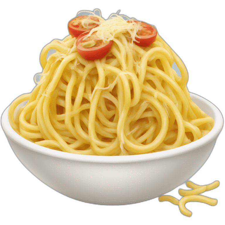 Spaghetti carbonara emoji