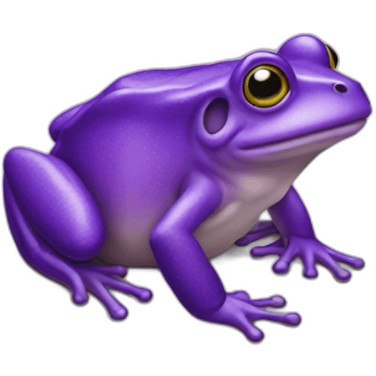 purple frog emoji