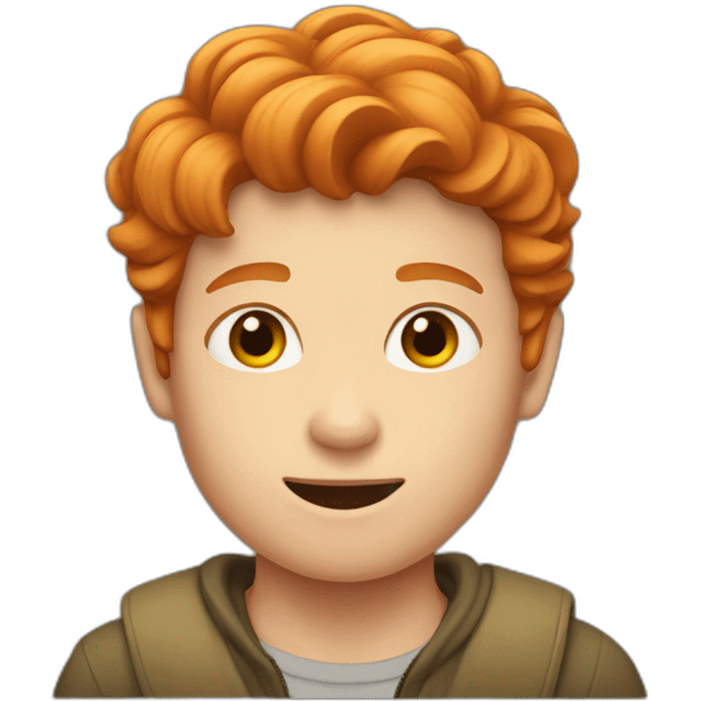 Ginger boy emoji