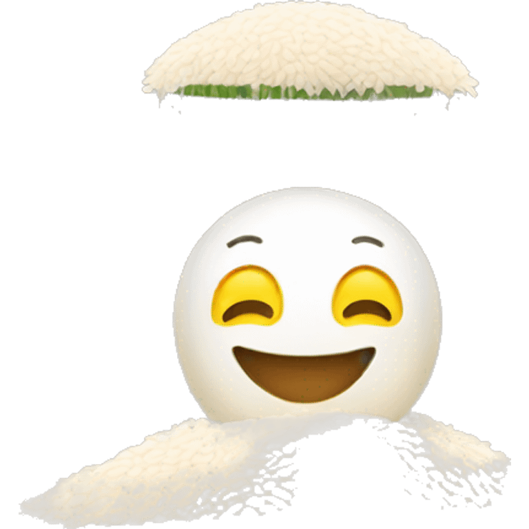 Rice Shower Happy emoji