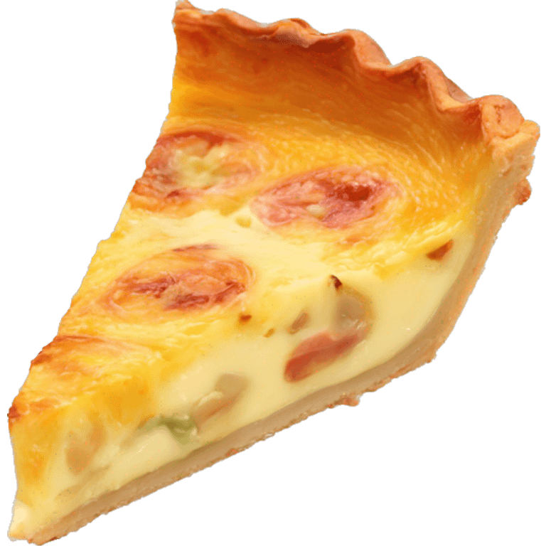 Quiche lorraine slice emoji