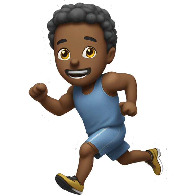 un ladron corriendo emoji