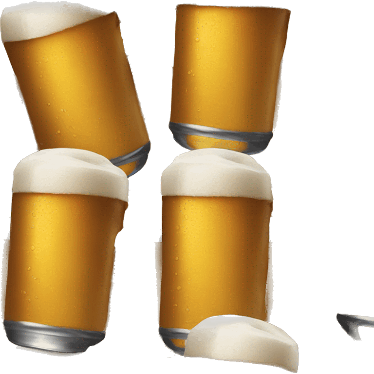 a six pack of beers emoji