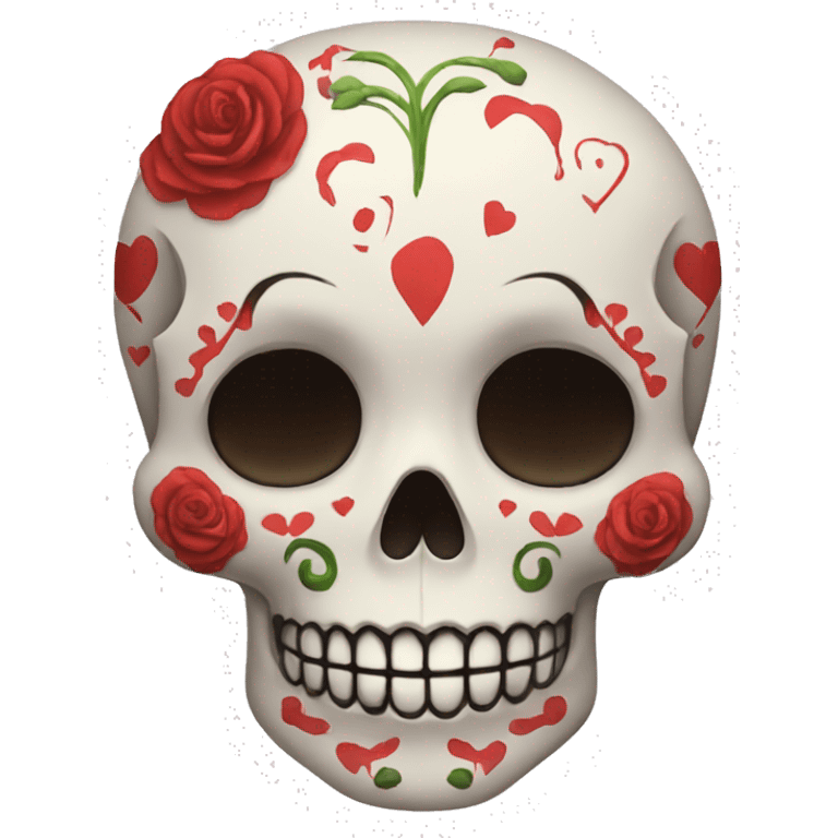 Calavera love emoji