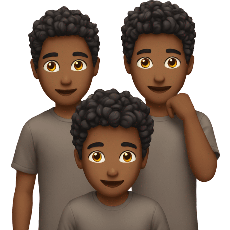 3 Boys emoji