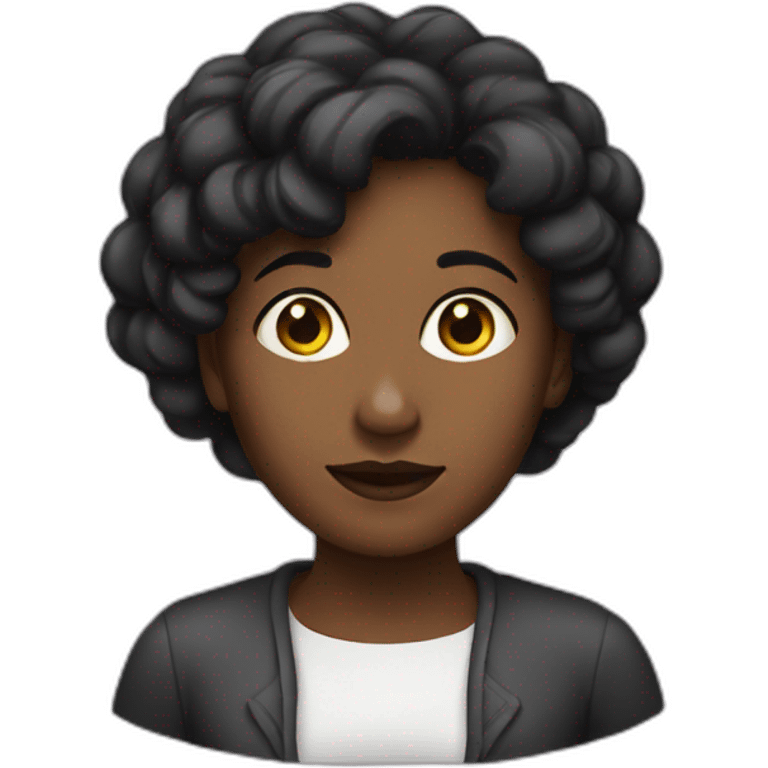 Mulher negra emoji