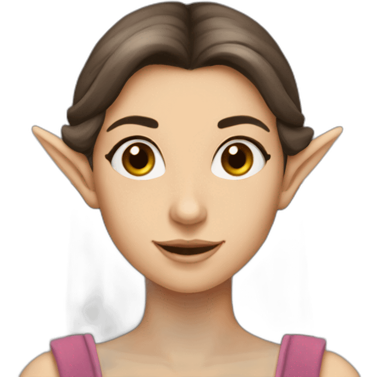 elf-girl-brunette-princess emoji