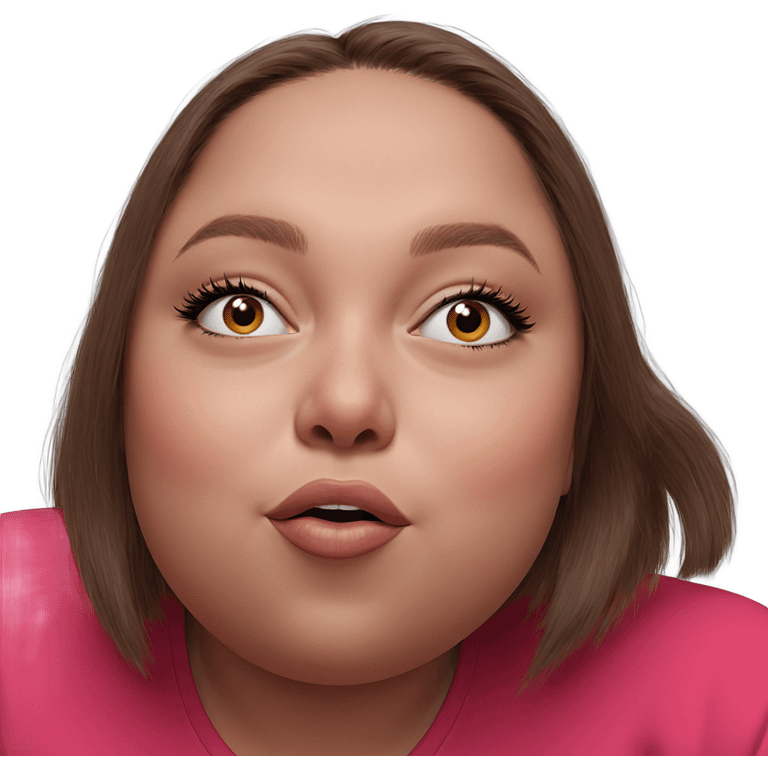 realistic portrait of girl emoji