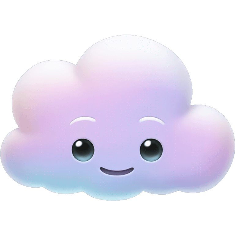 Pastel Cloud emoji