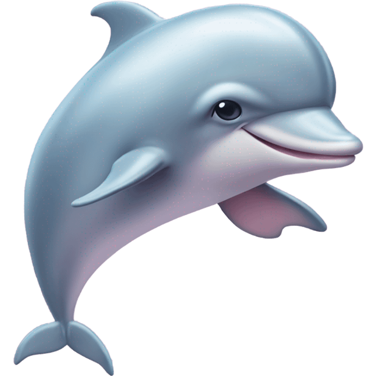 Pastel-pink-colors-dolphin emoji