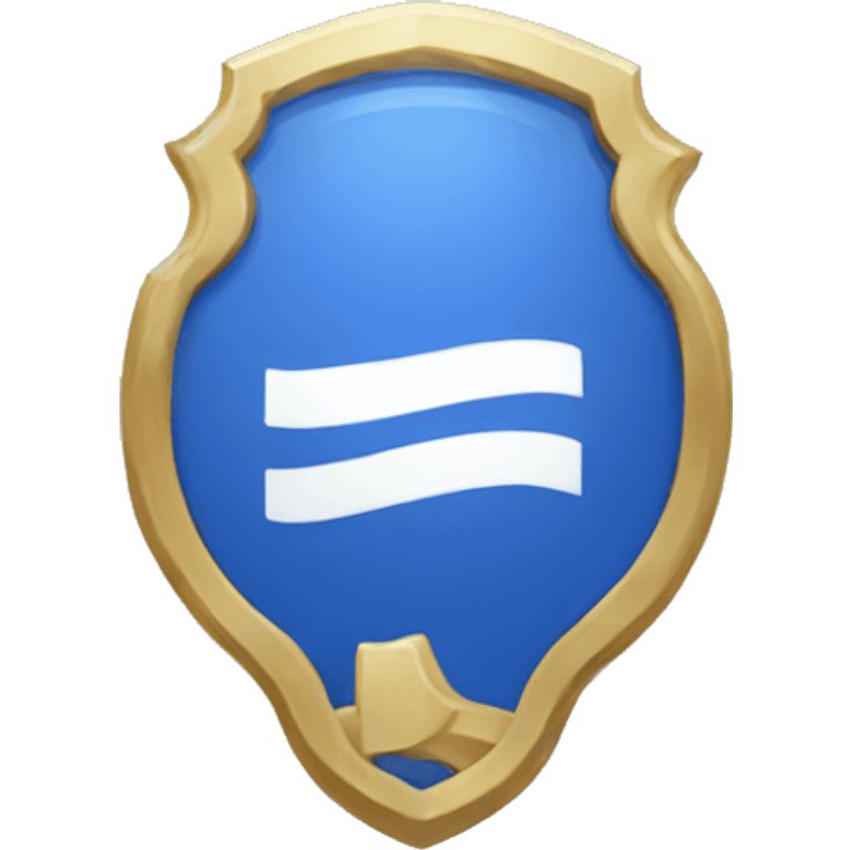 Badge bleu Facebook  emoji