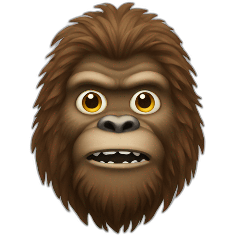 Sasquatch emoji