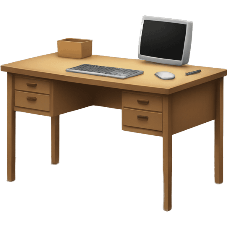 Desk emoji