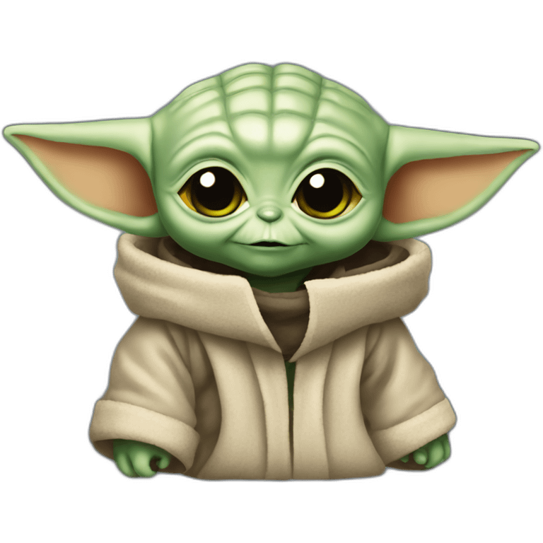 baby yoda joins the dark side emoji