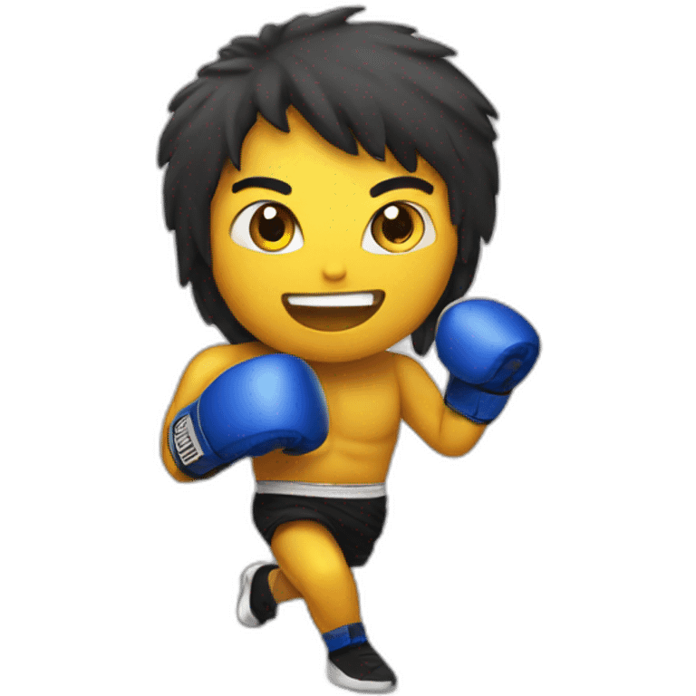 kick boxing emoji