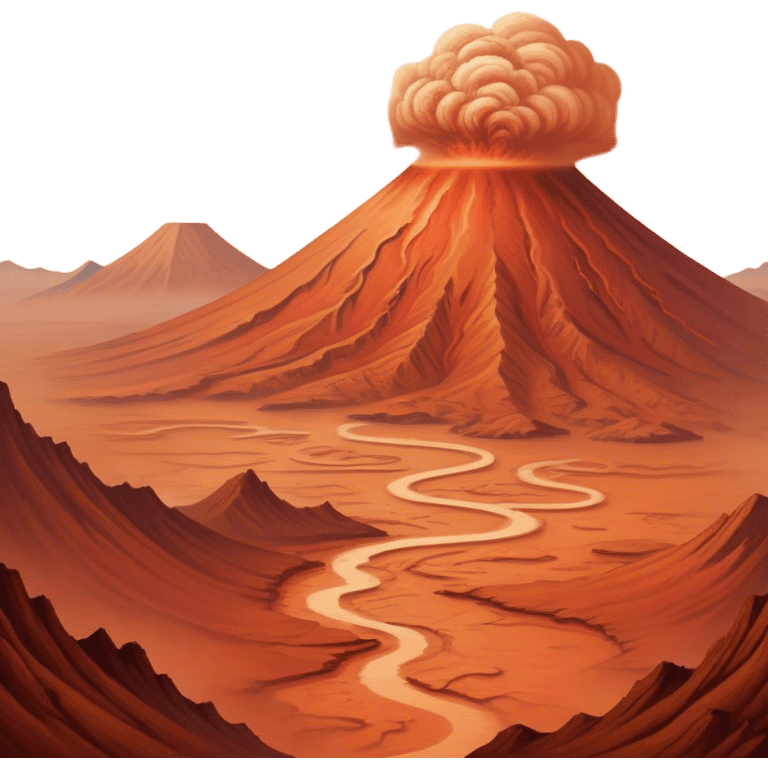 🔥 Cinematic Realistic Mars – A striking, high-resolution image of the Red Planet, featuring its iconic rust-colored terrain, deep canyons, and towering volcanoes. Swirling dust storms can be seen in the thin Martian atmosphere, with sunlight casting long shadows over its desolate, rocky landscape. emoji