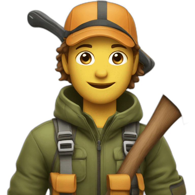 Outdoor Specialist with axe emoji