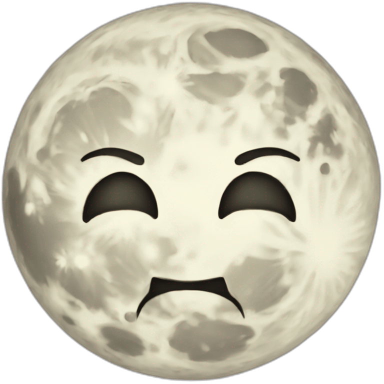 Moon merci emoji