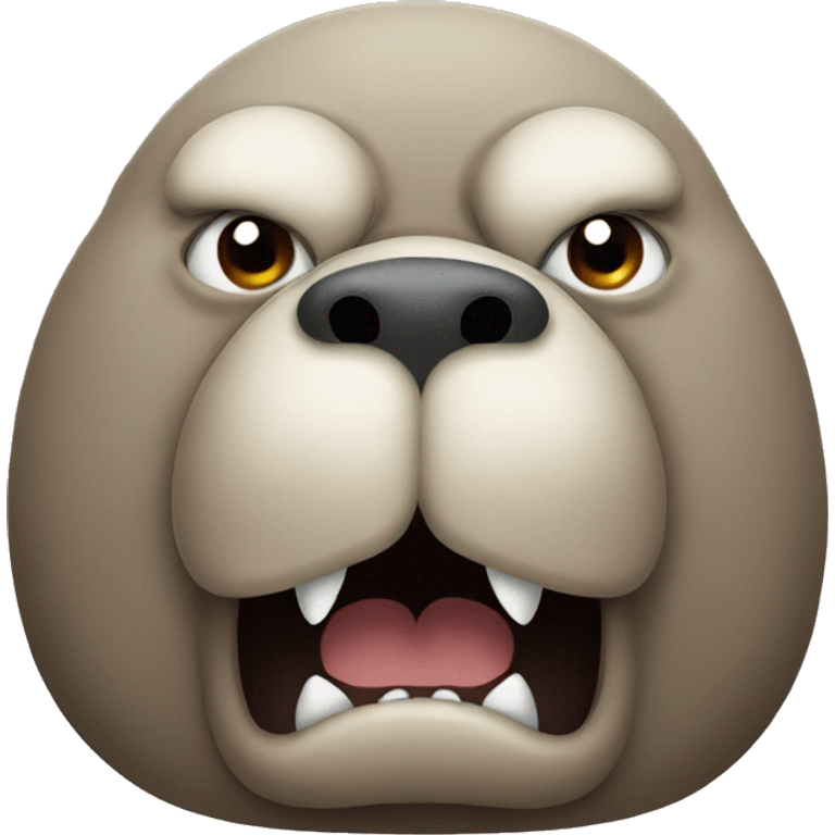 Very angry walrus emoji