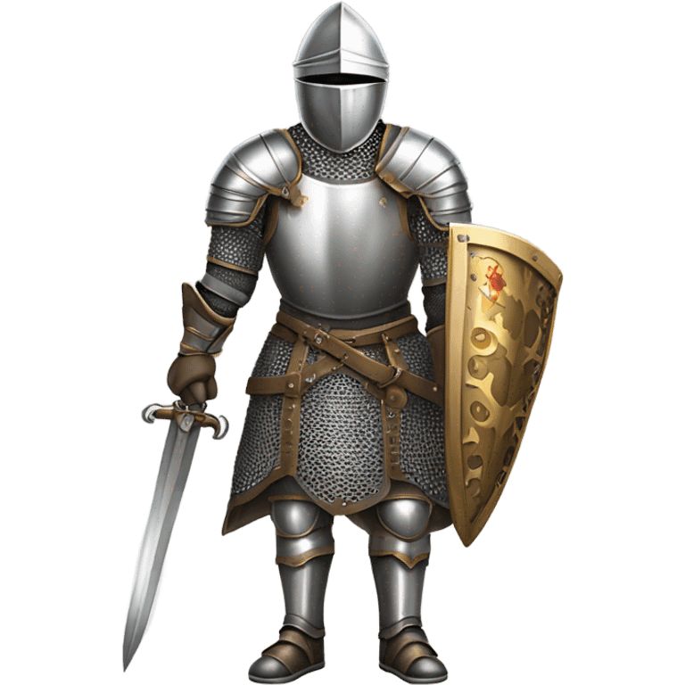 Man in knight costume emoji