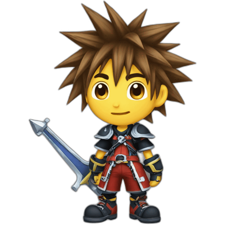 Sora Kingdom Hearts emoji