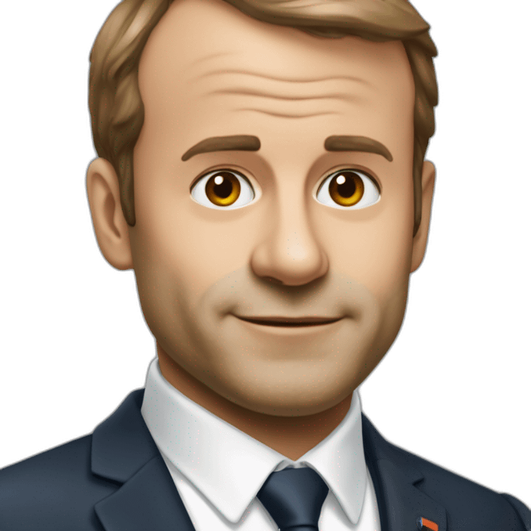 Une loutres sur macron emoji