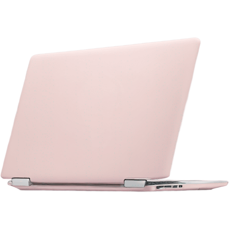 pastel pink laptop emoji