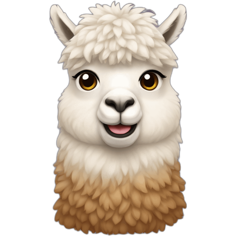 Alpaca emoji