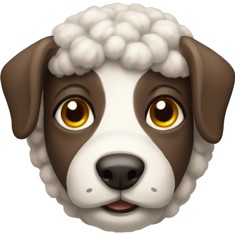 Dog sheep  emoji