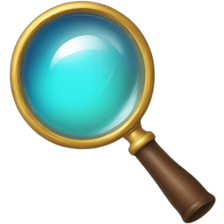 magic magnifying glass emoji