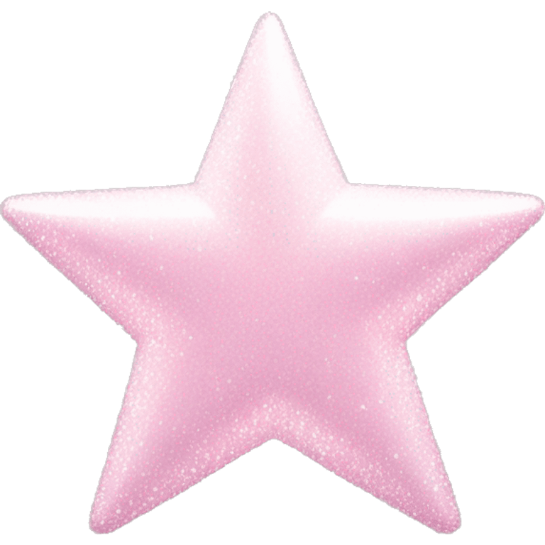 pale pink star sparkle emoji