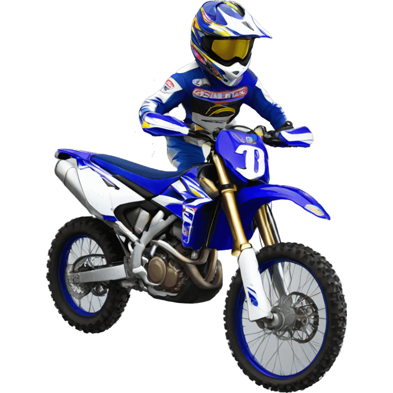 Yamaha moto cross emoji