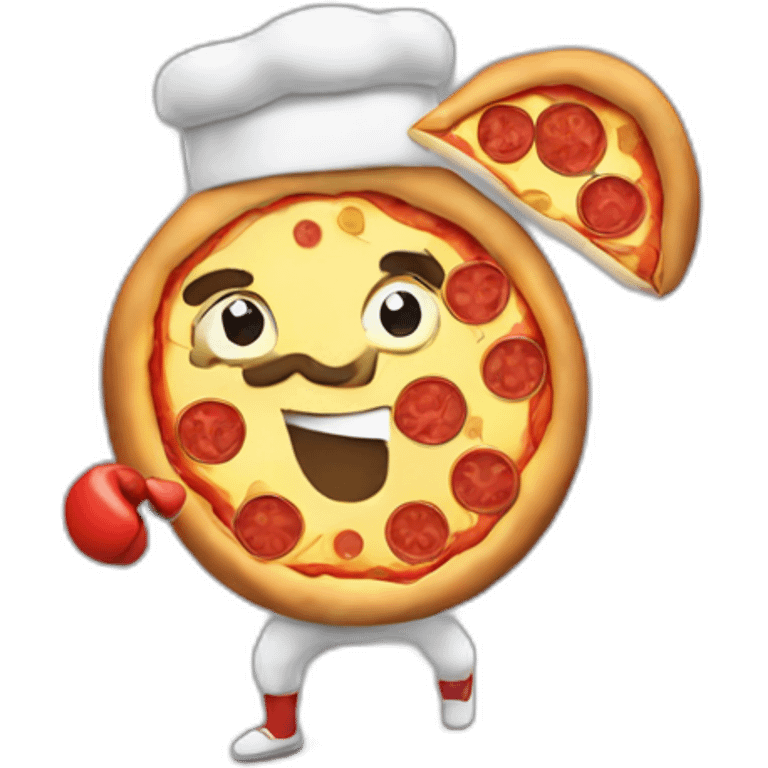 pizza boxing emoji