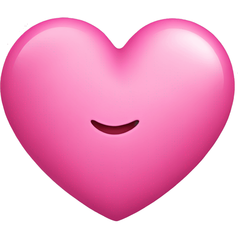 Pink heart emoji