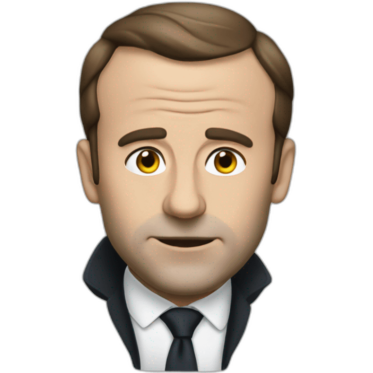 Macron qui fume emoji