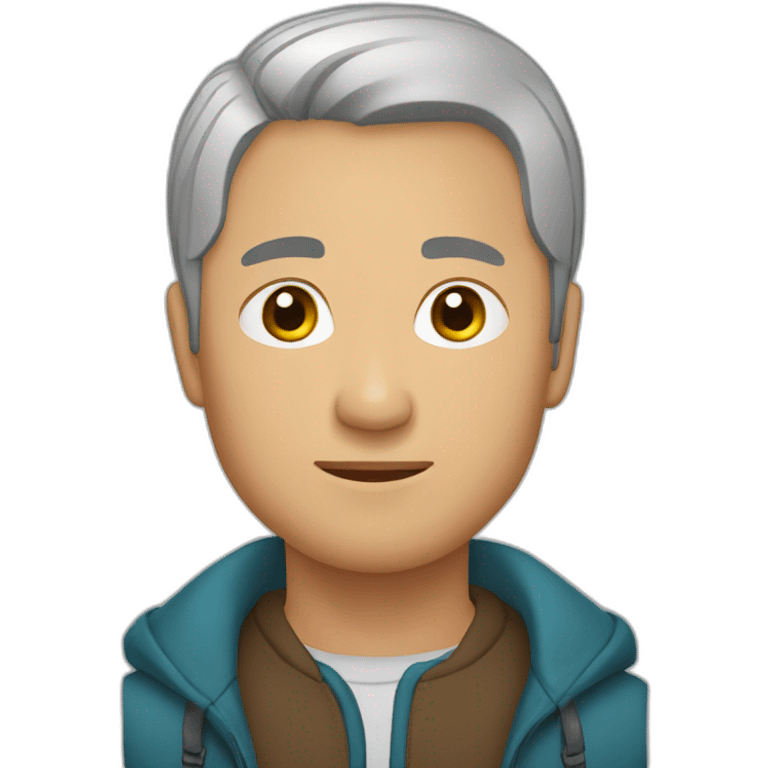 Kazakh man emoji