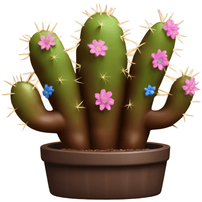 Cactus de chocolate  emoji